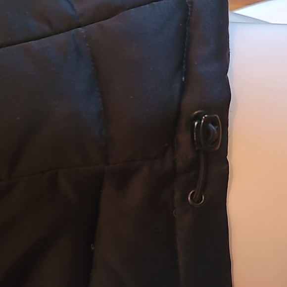 Calvin Klein Black Down Fur Jacket (needs spot cleaning) - Picture 6 of 16